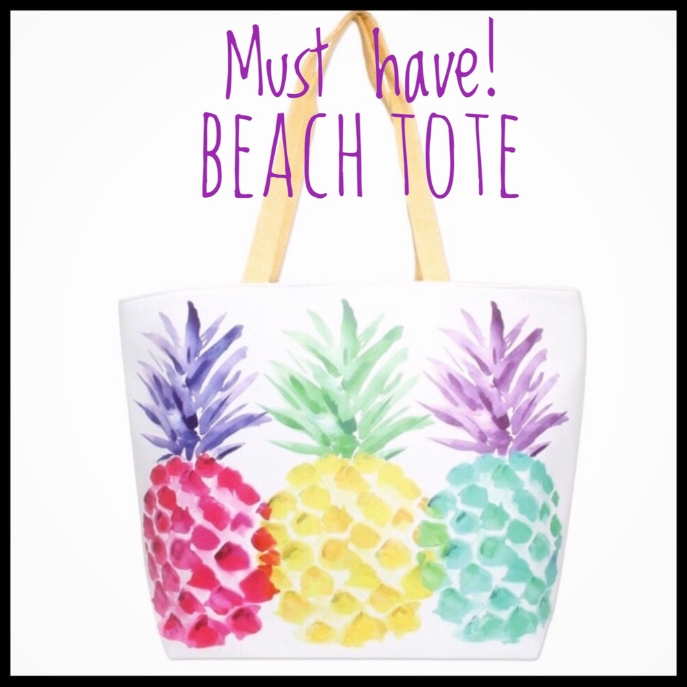 Pineapple Tote Bag / Last one I have - Picture 2 of 5